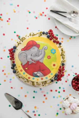 Benjamin Blümchen Tortenaufleger